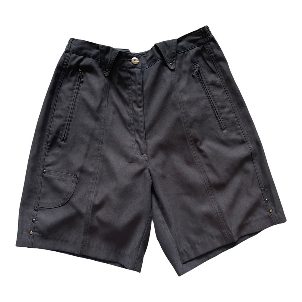 Jamie Sadock Black Bermuda Length Shorts Size 4